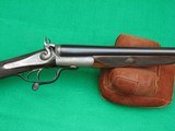 Cased 12 Gauge 1870 Vintage Boss Crossover Hammer Gun, 12 Gauge W/New NP Steel Barrels-NOT SLEEVED - 2 of 15
