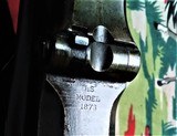 Antique 1873 U.S. SPRINGFIELD RIFLE & Bayonet - Made 1876 - EXCELLENT - 9 of 14