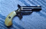 COLT THUER DERRINGER .41 - Made 1880 - Ivory Grips - Unfired Colt Derringer - 1 of 7