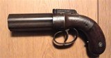 Antique Allen & Thurber Pepperbox Revolver - ANTIQUE PEPPERBOX - 1 of 7