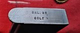 1903 COLT .38 Pocket Hammer Auto - Like 1902 Colt with 4" barrel - 10 of 12