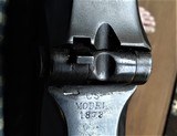 Antique 1873 Springfield Trapdoor Rifle + Bayonet & Ammo Belt - 6 of 13
