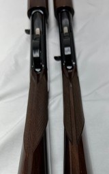 Remington 1100's a pair of Sam Walton New and unfired 12ga with box, 20 ga with no box Gold inlays, Awesome Guns - 11 of 14