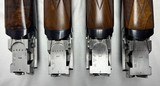 Perazzi Mirage 4-gauge skeet set, 12,20,28,410 gauges. Super case color Mint Condition - 13 of 15