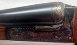 Ascensio Zabala, 10 gauge double barrel shotgun, 3 1/2