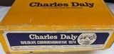 Charles Daly 1974 Wildlife Commemorative Trap over/under, NIB, Super Gun - 14 of 15