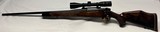 Weatherby Mark V, 7MM Wby. caliber. LEFT HANDLED, Excellent Condition, Magnificent wood, Weatherby Scope - 13 of 14