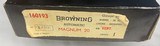 Browning A/5 20 gauge, 3” MAGNUM Belgium made 1967, 99% Condition, Original box & Instructionss - 15 of 15