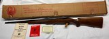 Ruger model 77 rifle in the rare 358 caliber, Original Tang Safety, Unfired, NIB, Mint Condition - 1 of 15