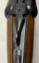 SKB/ Ithaca model 100, 12 gauge double barrel shotgun, 25" BBLS. Choked Imp Cyl/Mod, Excellent Cond. - 14 of 15