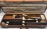 Browning Superposed Grade I, 2 BBL Skeet set, 12 gauge and 20 gauge, 1971 Mint Condition - 1 of 15