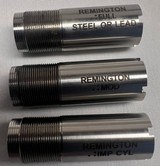 Remington model 1100 20 gauge Rem Chokes, Choke Wrench, O rings, and End cap