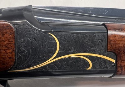 Browning Gran Lightening, 410 -gauge O/U, Gold Inlays, NIB, Spectacular Gun - Image 2 of 15