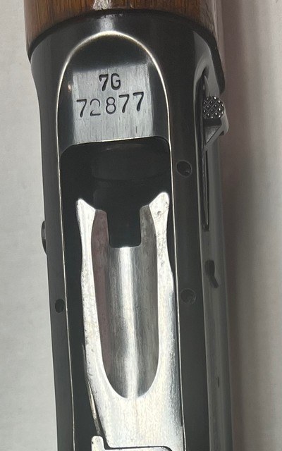 Belgium Browning A 5 Light Twelve 12 gauge Slug gun, receiver made 1967, with Miroku barrel, Hunting gun, Good condition.   - Image 11 of 19