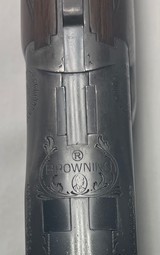Browning Superposed, 20 gauge made 1952 in Belgium, Long tang, VG cond. - Image 14 of 17