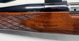 LEFT HANDED Weatherby German Mark V, in 300 Wby. Mag. caliber.  Magnificent rifle - Image 4 of 19