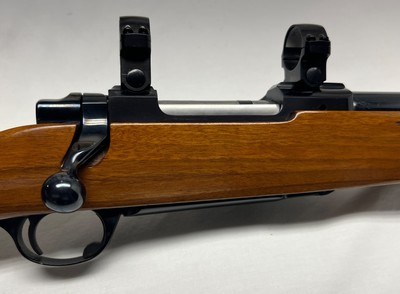 Ruger model 77 rifle, 358 Rare Caliber, Mint Condition, made 1979 - Image 9 of 17