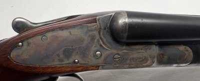 LC Smith, 16-gauge double barrel shotgun. Very good cond. Some case color, 100 yrs. Old - Image 1 of 17