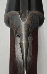 LC Smith, 16-gauge double barrel shotgun. Very good cond. Some case color, 100 yrs. Old - Image 12 of 17