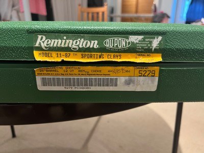 Remington 11-87 12-gauge Sporting shotgun 95%+ Condition - Image 19 of 19