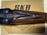 SKB 280 Q (quail) 20 gauge 2-3/4” & 3” 25” IC/IC Straight grip Beavertail forearm w/original box - 4 of 15