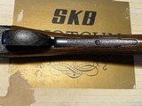 SKB 280 Q (quail) 20 gauge 2-3/4” & 3” 25” IC/IC Straight grip Beavertail forearm w/original box - 8 of 15