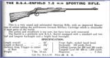 BSA 8X57 SPORTING RIFLE MADE FOR THE INDIA TRADE - 1 of 14