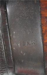 BSA SportingRifle with rare Parker folding receiver sight - 5 of 7