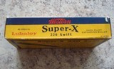 Western Super-X .220 swift vintage cartridge box - 6 of 7