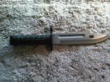 M 9 PHROBIS. III BUCK. MILITARY KNIFEW/SCABBARD - 3 of 8