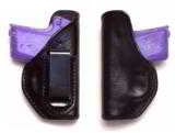 IWB Leather Holster for Colt Mustang Pony MK IV 1903 1908 1911 Government Commander Officer Micro Ultra CDP Para Pro Series by Turtlecreek - 5 of 15