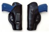 Turtlecreek Leather IWB Holster for CZ 75 Compact L Rails 3.5" brl - RH Pattern & Fixed Clip - 2 of 3