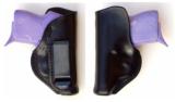Turtlecreek Leather IWB Holster for NAA Guardian 32 or 380 w/ or w/o Crimson Trace Laser - RH Pattern & Fixed Clip - 2 of 3