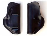 Turtlecreek Leather IWB Holster for NAA Guardian 32 or 380 w/ or w/o Crimson Trace Laser - RH Pattern & Fixed Clip - 1 of 3