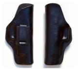 Turtlecreek Leather IWB Holster for Springfield Armory XD 40 45 Tactical 5" Barrel - RH Pattern & Fixed Clip - 1 of 3