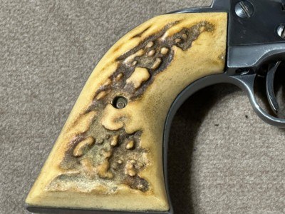 Ruger single six 3 screw stag grips - Image 5 of 7