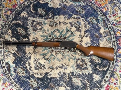 Marlin 336w checkered 30-30 - Image 1 of 12