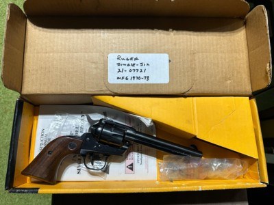 Ruger single six 3 screw 1973 - Image 2 of 9