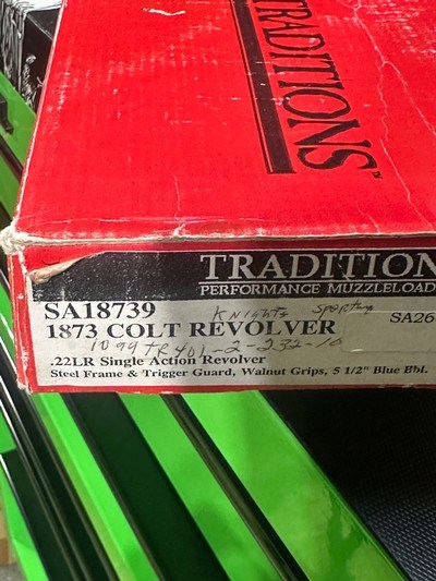 Traditions by Uberti 1873 colt .22 - Image 2 of 2