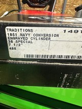 Traditions by Uberti 1851 colt conversion - Image 2 of 2