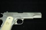 Colt Government Model MKIV Series 70 Bright Nickel with Ivory Grips - 5 of 15