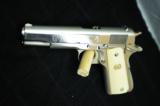 Colt Government Model MKIV Series 70 Bright Nickel with Ivory Grips - 3 of 15