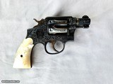 Smith & Wesson (S&W) Military & Police (Pre-Model 10)
38 S&W,
Mother-of-Pearl - 1 of 14