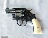 Smith & Wesson (S&W) Military & Police (Pre-Model 10)
38 S&W,
Mother-of-Pearl - 8 of 14