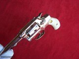 S&W .32 Hand Ejector third model nickel I-frame 6” barrel round butt pearl - 15 of 18
