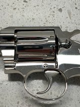 Mint 1962 Colt Detective Special nickel 2” barrel Second Issue Mother-of-Pearl (MOP) grips - 18 of 20