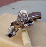 Smith and Wesson S&W Model 40 (no dash) The Centennial “Lemon Squeezer” nickel - 9 of 13