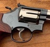 Smith & Wesson (S&W) Model 17-3 K22 Masterpiece Target revolver with Pinto finish & rosewood combat grips - 6 of 19