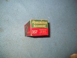 Remington Kleanbore Hi-Speed 357mag 158SWC - 1 of 6