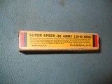 Winchester Super Speed 30Army (30-40Krag) Empty cases and box - 4 of 6